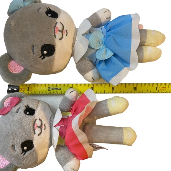 Tiny Tukkins Lot Of 5 Mouse Plush Little Stuffed Animals Mom and Babies - Picture 2 of 3